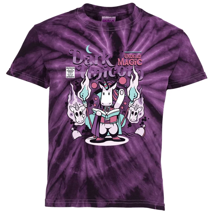 Dark Unicron Kids Tie-Dye T-Shirt