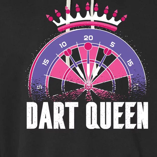 Dart Queen Garment-Dyed Fleece Hoodie