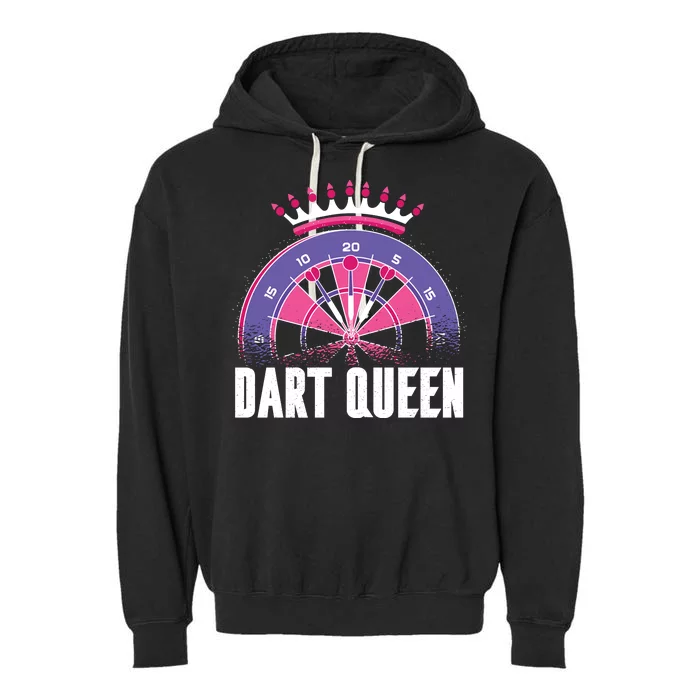 Dart Queen Garment-Dyed Fleece Hoodie