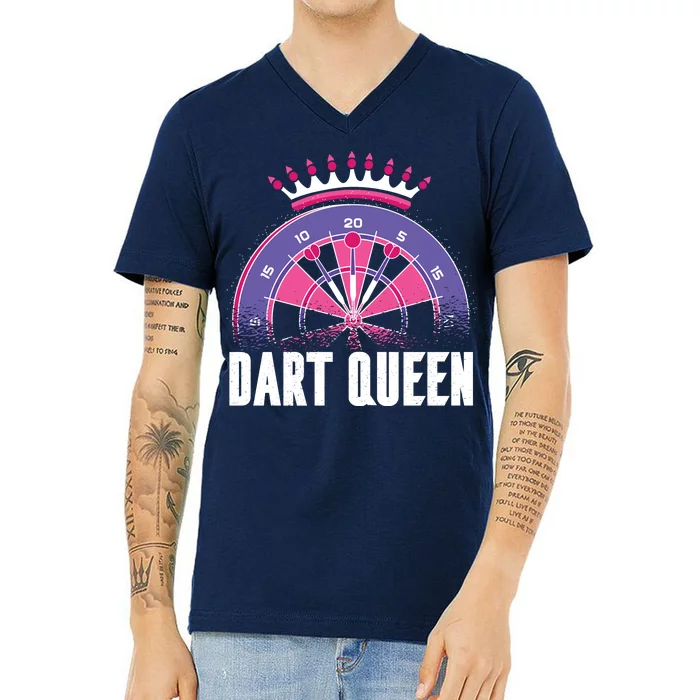 Dart Queen V-Neck T-Shirt