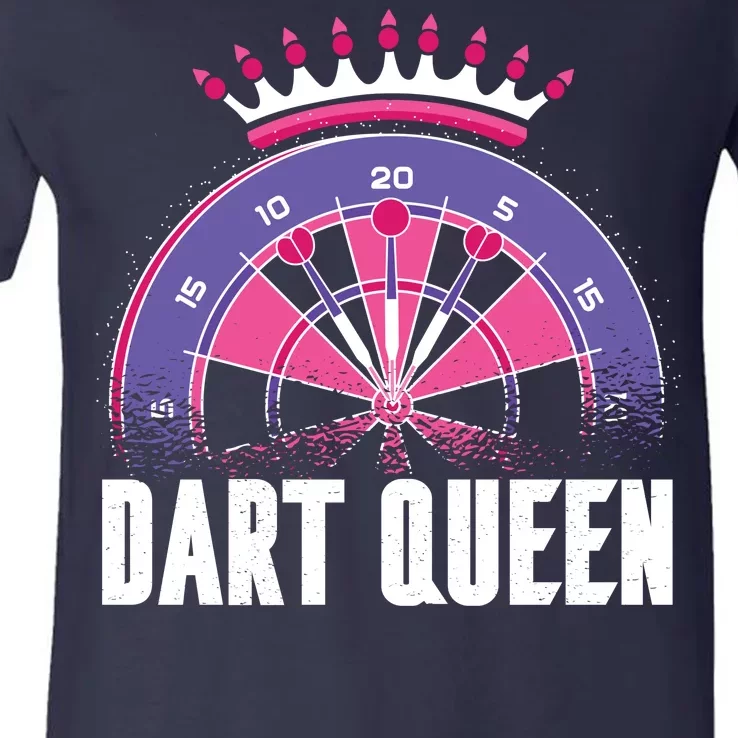 Dart Queen V-Neck T-Shirt