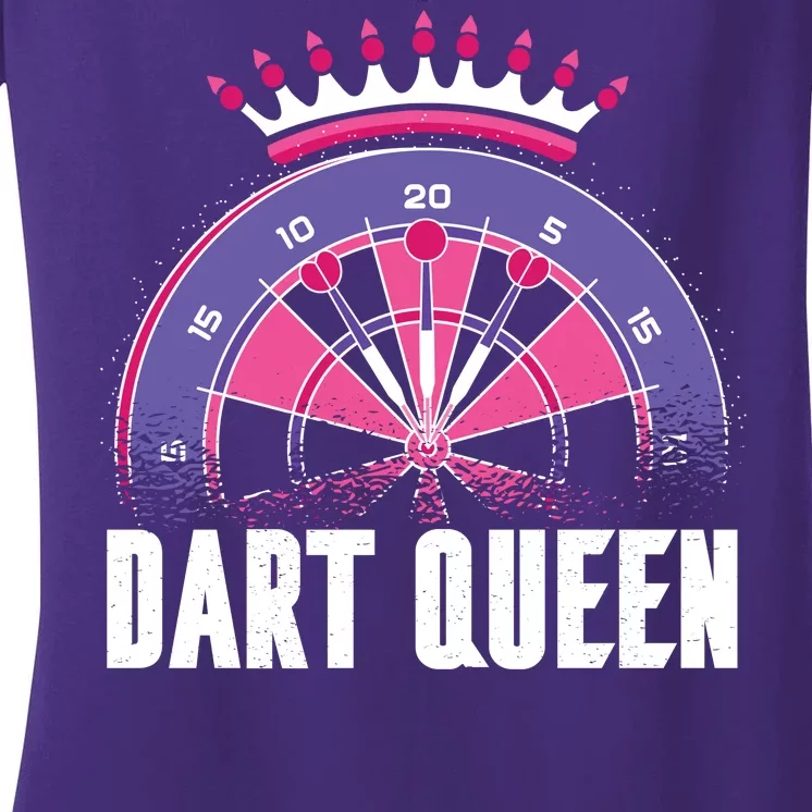 Dart Queen Women's V-Neck T-Shirt