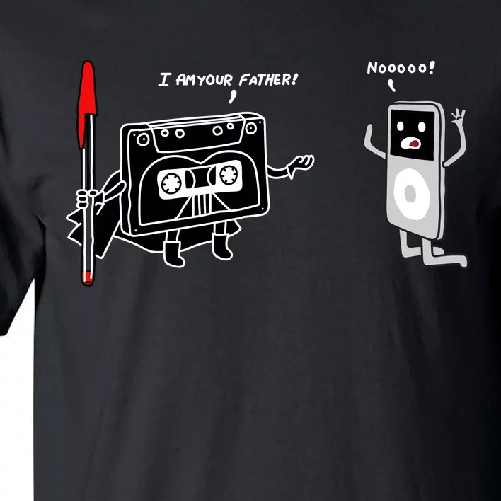 Darth Cassette Tape Tall T-Shirt