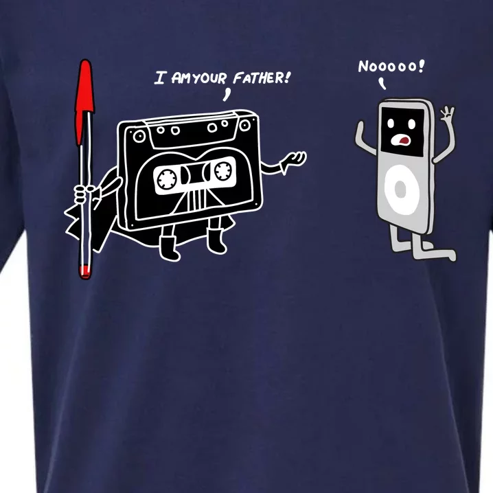 Darth Cassette Tape Sueded Cloud Jersey T-Shirt