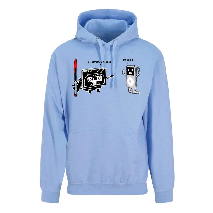 Darth Cassette Tape Unisex Surf Hoodie