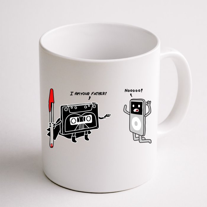 Darth Cassette Tape Front & Back Coffee Mug