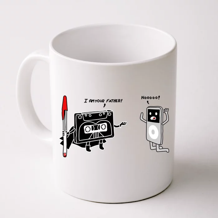 Darth Cassette Tape Front & Back Coffee Mug