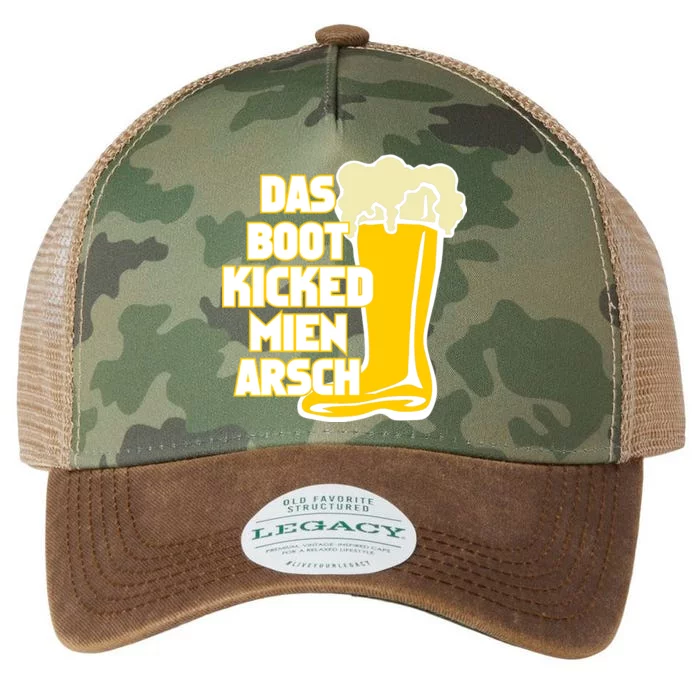 Das Boot Kicked Mien Arsch Legacy Tie Dye Trucker Hat