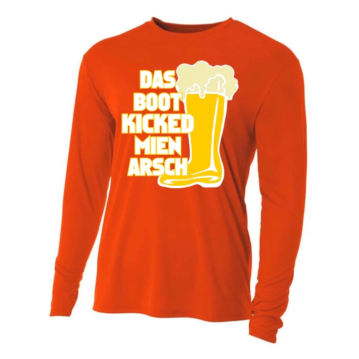 Das Boot Kicked Mien Arsch Cooling Performance Long Sleeve Crew