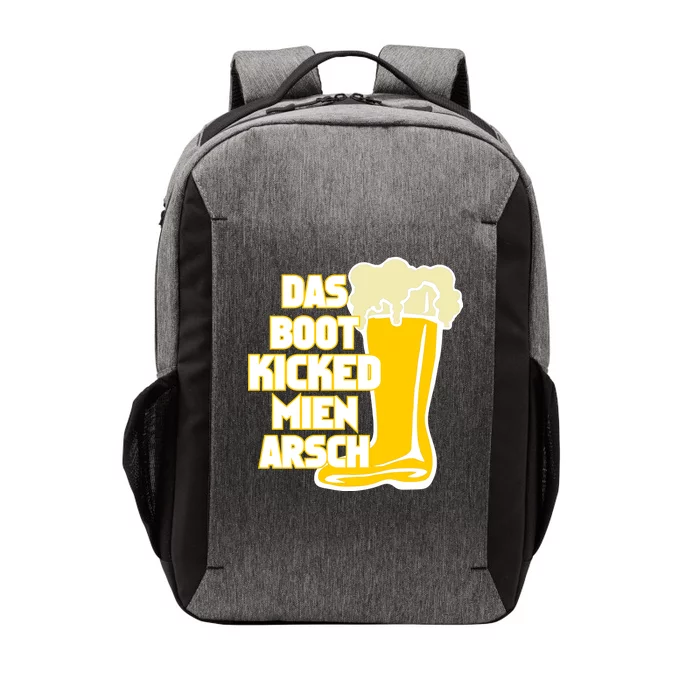 Das Boot Kicked Mien Arsch Vector Backpack