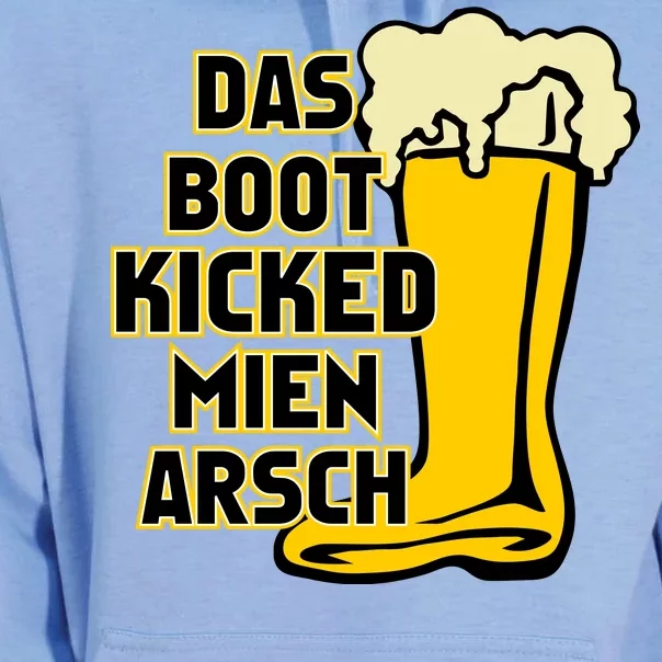 Das Boot Kicked Mien Arsch Unisex Surf Hoodie