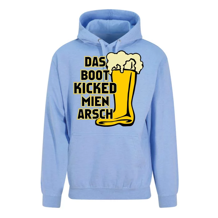 Das Boot Kicked Mien Arsch Unisex Surf Hoodie