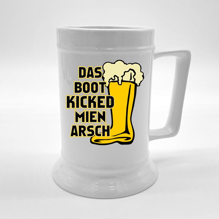 Das Boot Kicked Mien Arsch Front & Back Beer Stein