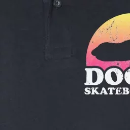 Dogs and Skateboarding  Dog and Skateboard Softstyle Adult Sport Polo