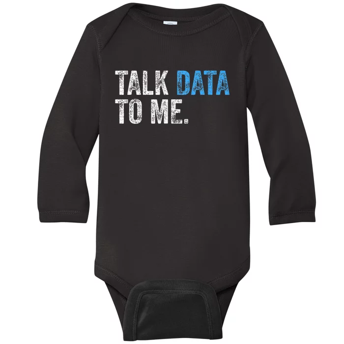 Data Analyst Scientist Statistic Statisticians Data Engineer Baby Long Sleeve Bodysuit