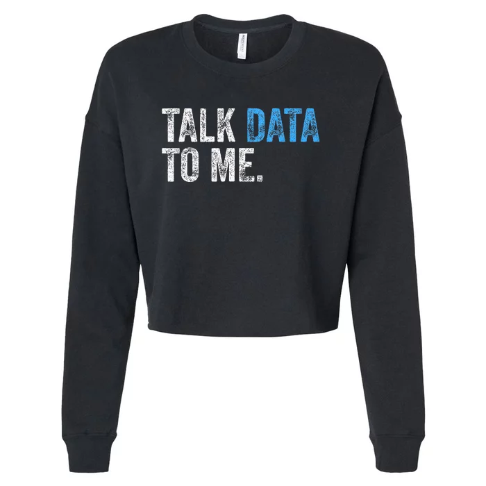 Data Analyst Scientist Statistic Statisticians Data Engineer Cropped Pullover Crew