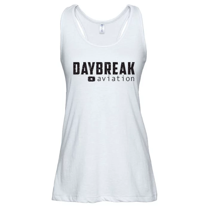 Daybreak Aviation Saving One Plane At A Time Ladies Essential Flowy Tank