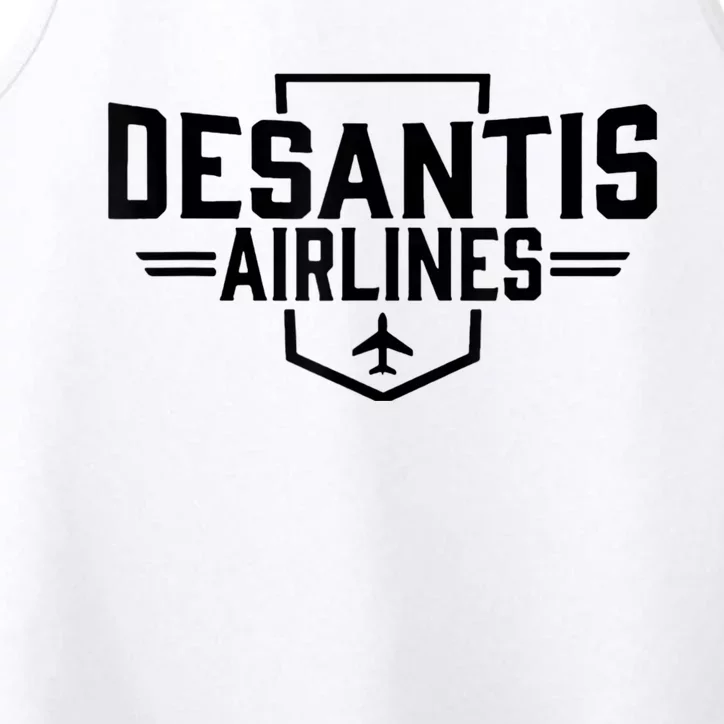 Desantis Airlines Shirt Desantis Airlines Performance Tank