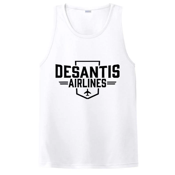 Desantis Airlines Shirt Desantis Airlines Performance Tank