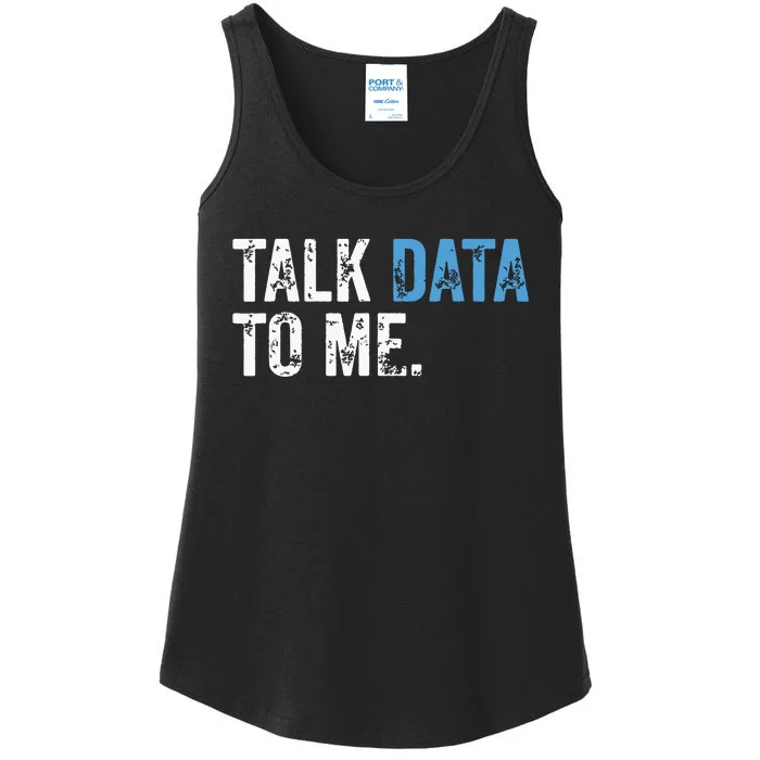 Data Analyst Scientist Statistic Statisticians Data Engineer Ladies Essential Tank