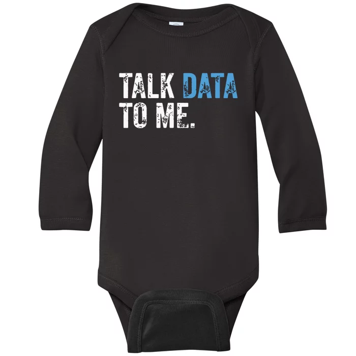 Data Analyst Scientist Statistic Statisticians Data Engineer Baby Long Sleeve Bodysuit