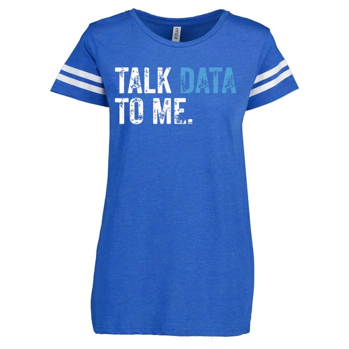 Data Analyst Scientist Statistic Statisticians Data Engineer Enza Ladies Jersey Football T-Shirt