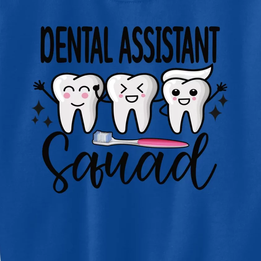 Dental Assistant Squad Dental Assistant Crew Gift Kids Sweatshirt