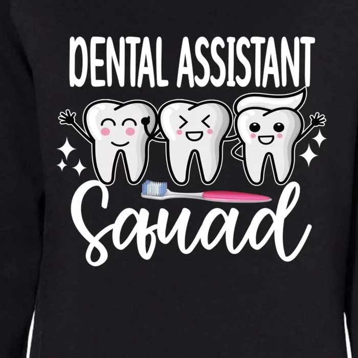 Dental Assistant Squad Dental Assistant Crew Gift Womens California Wash Sweatshirt