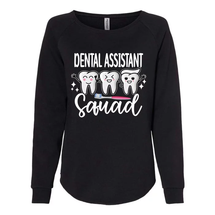 Dental Assistant Squad Dental Assistant Crew Gift Womens California Wash Sweatshirt