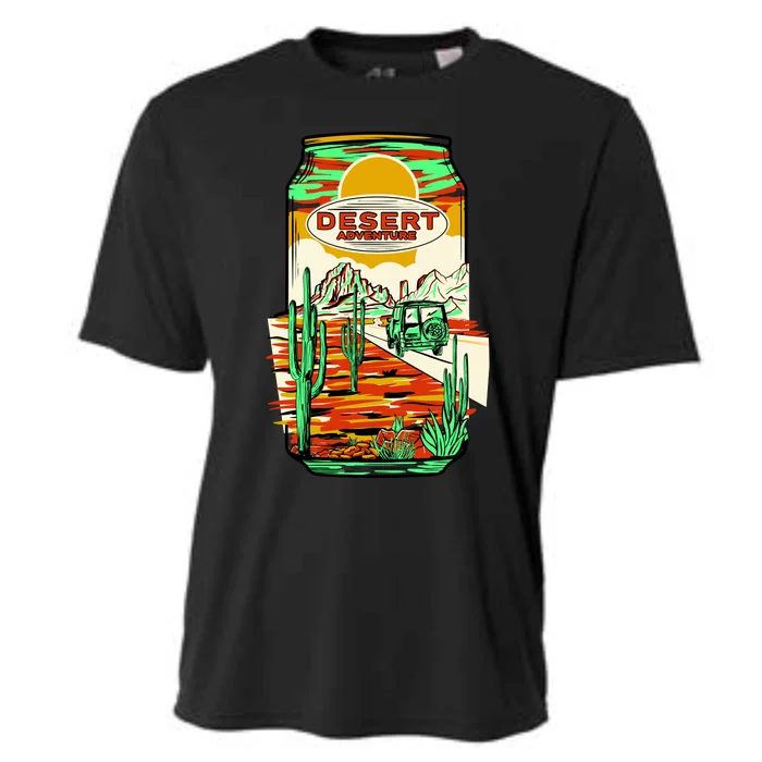 Desert Adventure Soda Can Cooling Performance Crew T-Shirt