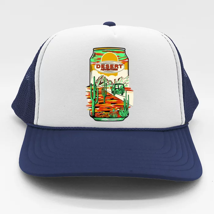 Desert Adventure Soda Can Trucker Hat