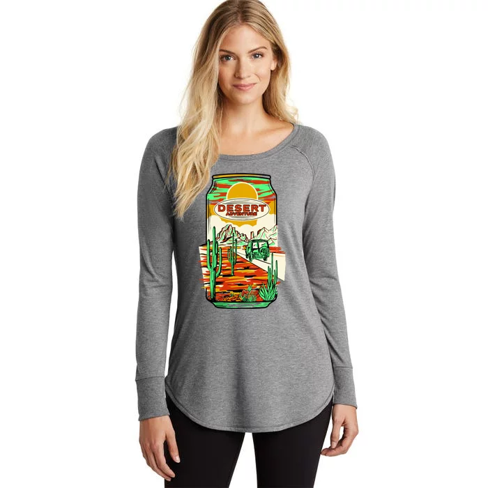 Desert Adventure Soda Can Women's Perfect Tri Tunic Long Sleeve Shirt