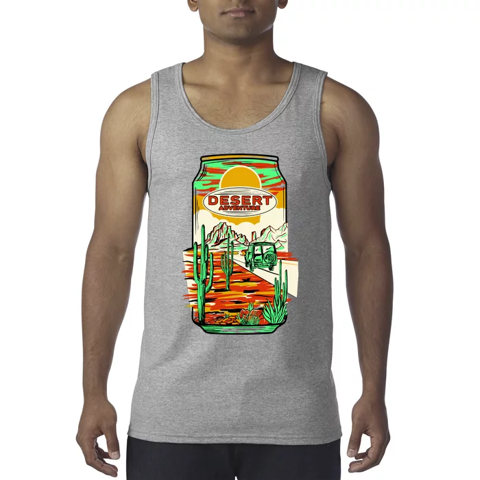 Desert Adventure Soda Can Tank Top