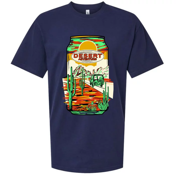 Desert Adventure Soda Can Sueded Cloud Jersey T-Shirt