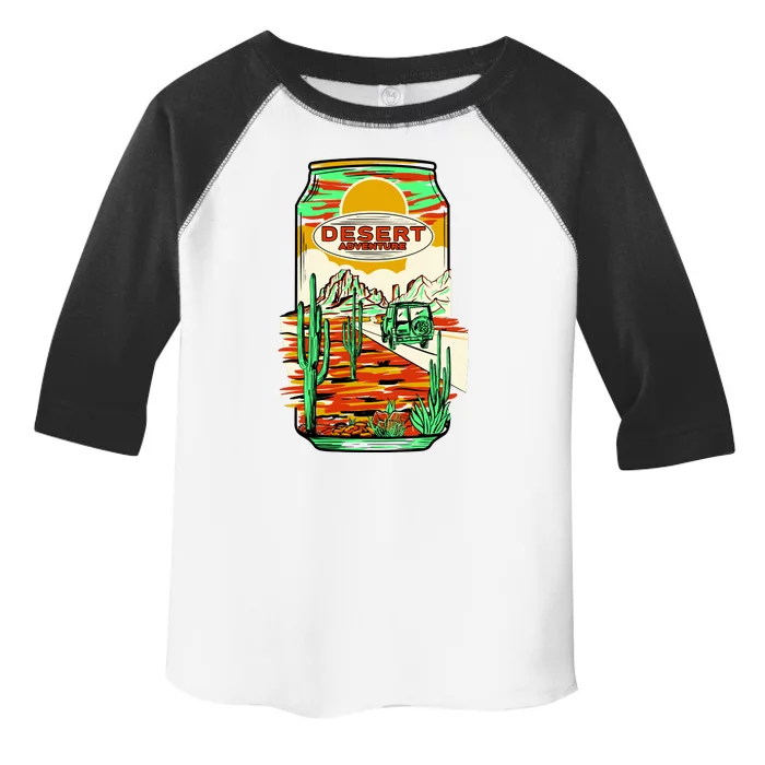 Desert Adventure Soda Can Toddler Fine Jersey T-Shirt