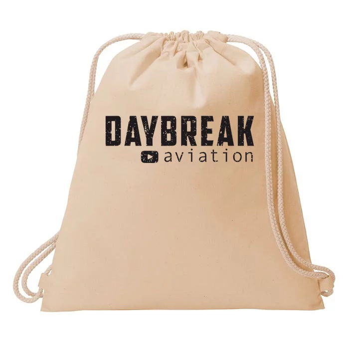 Daybreak Aviation Saving One Plane At A Time Drawstring Bag