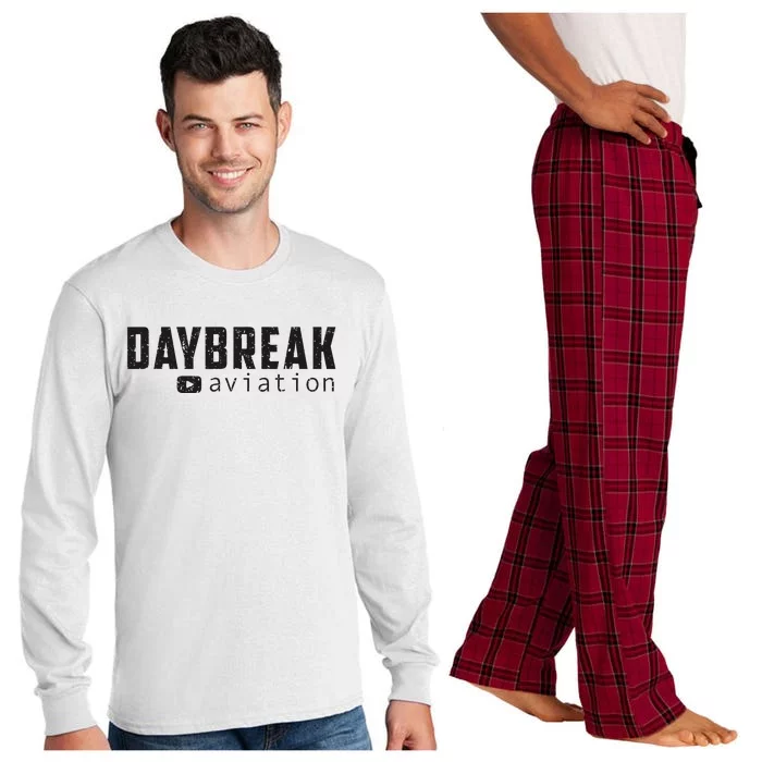 Daybreak Aviation Saving One Plane At A Time Long Sleeve Pajama Set