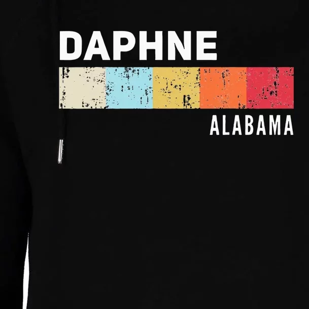 Daphne Alabama State Pride Roots Hometown Native Womens Funnel Neck Pullover Hood