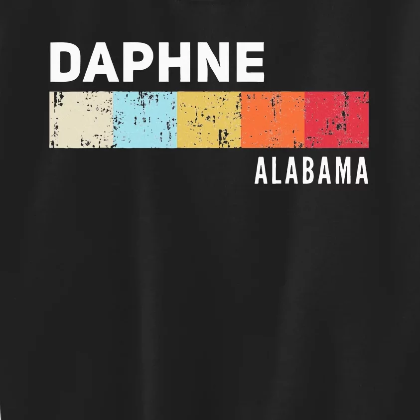 Daphne Alabama State Pride Roots Hometown Native Kids Sweatshirt