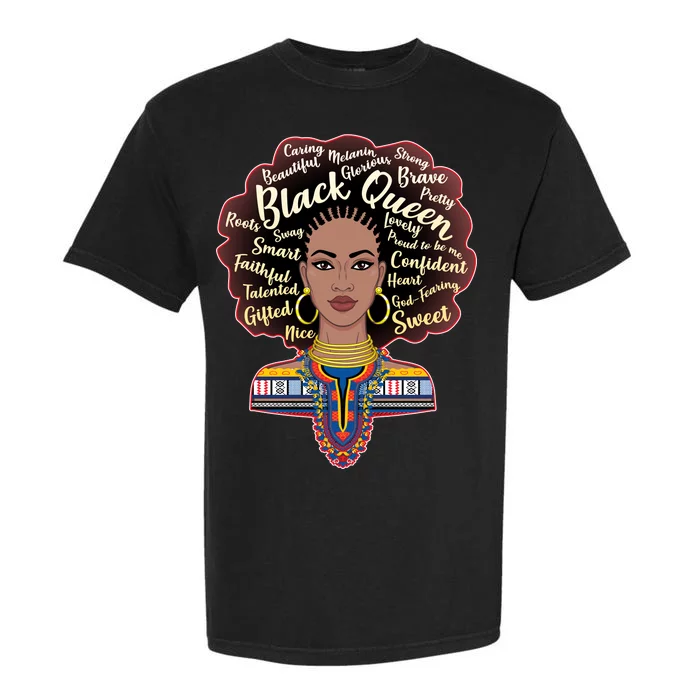 Dashiki Black Queen Garment-Dyed Heavyweight T-Shirt