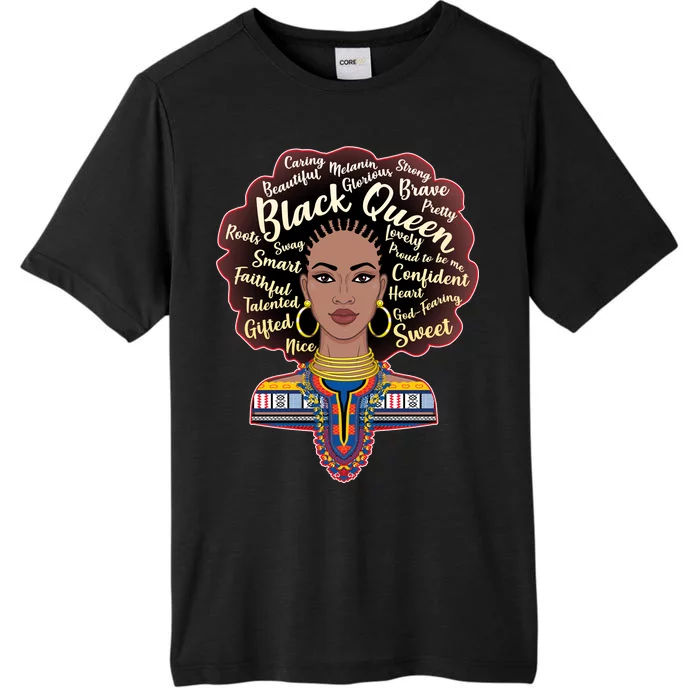 Dashiki Black Queen ChromaSoft Performance T-Shirt