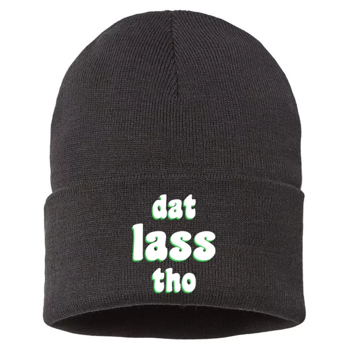 Dat Lass Tho Sustainable Knit Beanie