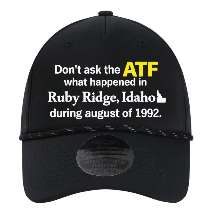 DonT Ask The Atf What Happened In Ruby Ridge Performance The Dyno Cap