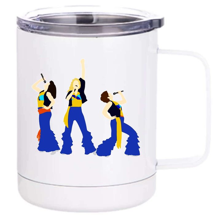 Donna And The Dynamos Front & Back 12oz Stainless Steel Tumbler Cup