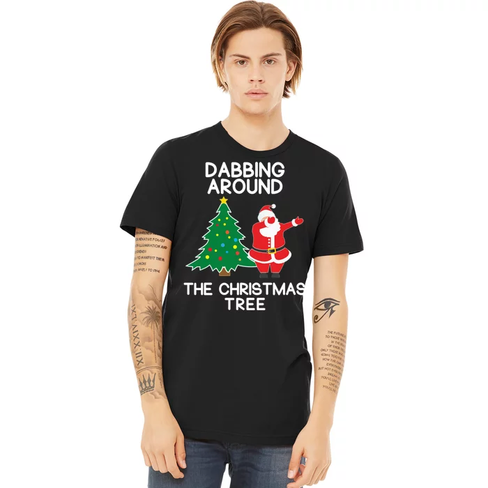 Dabbing Around The Christmas Tree Premium T-Shirt