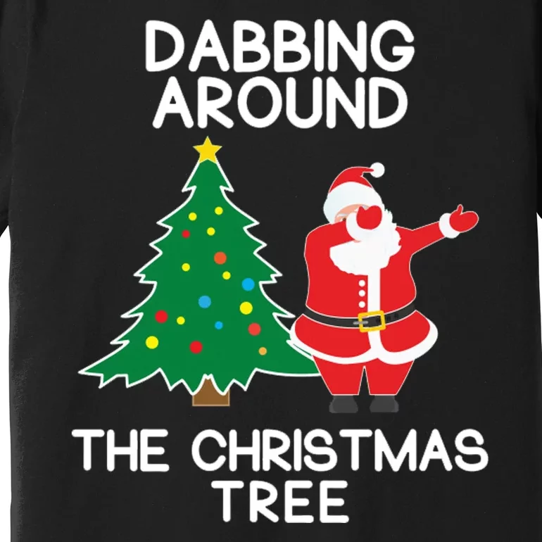 Dabbing Around The Christmas Tree Premium T-Shirt