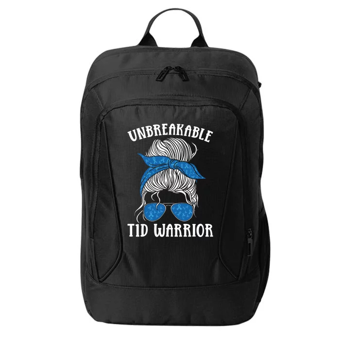 Diabetes Awareness Type 1 Diabetes Unbreakable T1d Warrior Gift City Backpack