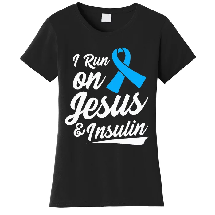 Diabetes Awareness Type 1 2 - Diabetic T1D T2D Women's T-Shirt