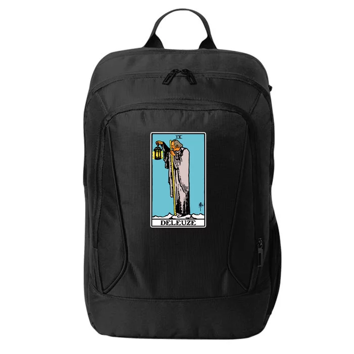 Deleuze As The Hermit Tarot Card City Backpack