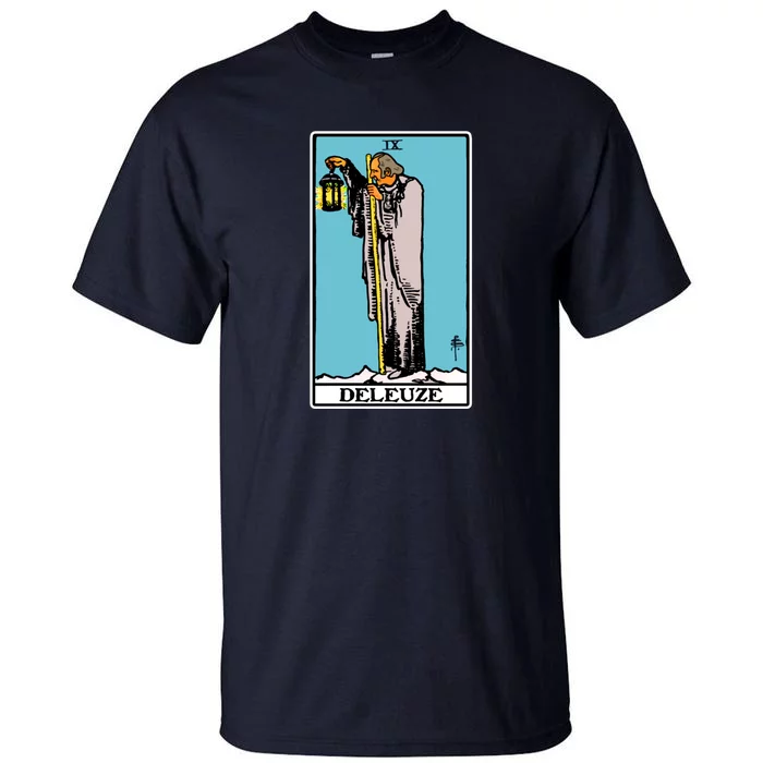 Deleuze As The Hermit Tarot Card Tall T-Shirt